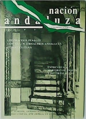 Immagine del venditore per Los procesos penales contra los jornaleros andaluces. venduto da Librera y Editorial Renacimiento, S.A.