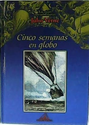 Imagen del vendedor de Cinco semanas en globo. a la venta por Librera y Editorial Renacimiento, S.A.
