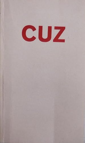 Immagine del venditore per CUZ #2 venduto da Derringer Books, Member ABAA