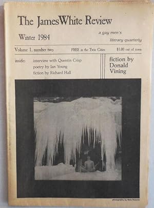 Seller image for The James White Review Volume 1, Number Two, a gay men's literary quarterly for sale by Derringer Books, Member ABAA