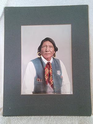 Seller image for Original Chromolithograph #53406-Utes, Ignatio, High Chief for sale by Prairie Creek Books LLC.