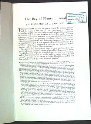 Seller image for The Bay of Plenty Littoral; for sale by books4less (Versandantiquariat Petra Gros GmbH & Co. KG)
