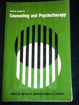 Seller image for Sources of Gain in Counseling and Psychotherapy for sale by Lotzabooks