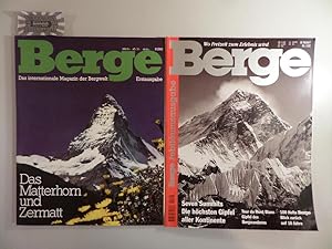 Berge - Das internationale Magazin der Bergwelt : Erstaugabe, 1983 - Ausgabe Nr. 100, 2000 [100 H...