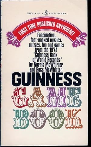 Seller image for Guinness Game Book for sale by John McCormick