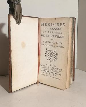 Seller image for Mmoires de Madame la Baronne de Batteville, ou la Veuve Parfaite. Par Madame Le Prince de Beaumont for sale by AU SOLEIL D'OR Studio Bibliografico