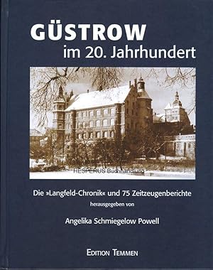 Seller image for Gstrow im 20. Jahrhundert for sale by HESPERUS Buchhandlung & Antiquariat