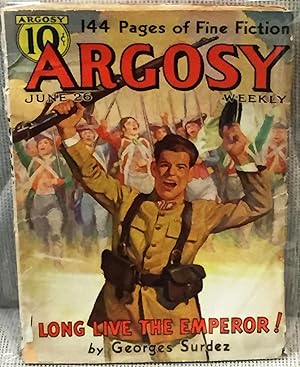 Image du vendeur pour Argosy Weekly, June 26, 1937 mis en vente par My Book Heaven