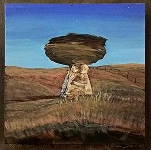 Mushroom Rock Grandeur Original signed Oil Painting by Jamie Lavin