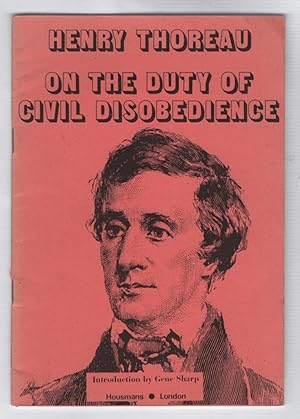 Seller image for On the Duty of Civil Disobedience for sale by Recycled Books & Music