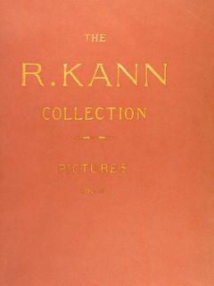 R. KANN COLLECTION. PICTURES. Charles Sedelmeyer Pubblisher, Paris, 1907.