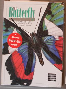THE BUTTERFLY - Dimensional Nature Portfolio Series; (A Giant Pop-Up Book; Cover = Ancyluris Form...