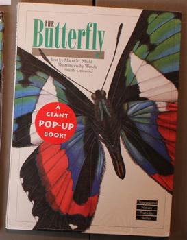 THE BUTTERFLY - Dimensional Nature Portfolio Series; (A Giant Pop-Up Book; Cover = Ancyluris Form...