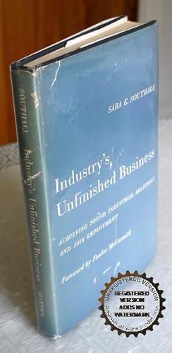 Seller image for Industry's Unfinished Business for sale by Bawnmore Fine and Rare Books