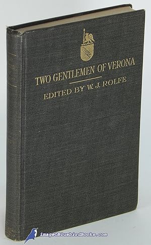 Immagine del venditore per Shakespeare's Comedy of Two Gentlemen of Verona venduto da Bluebird Books (RMABA, IOBA)