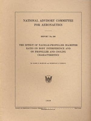 Bild des Verkufers fr NACA Report No. 680, The Effect of Nacelle-Propeller Diameter Ratio on Body Interference and on Propeller and Cooling Characteristics zum Verkauf von Antiquariat Lindbergh