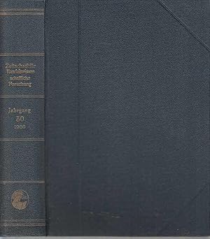 Zeitschrift für Handelswissenschaftliche Forschung, 30. Jahrgang 1936
