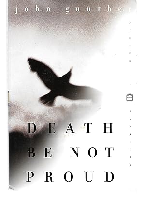 Bild des Verkufers fr Death Be Not Proud zum Verkauf von Thomas Savage, Bookseller