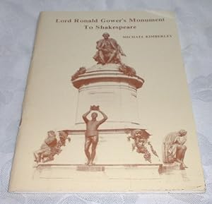 Lord Ronald Gower's Monument to Shakespeare : Stratford-upon-Avon Papers No. 3