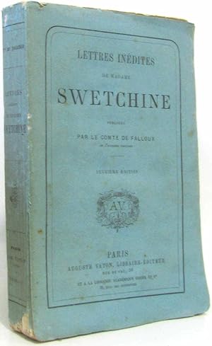 Immagine del venditore per Lettres indites de Madame Swetchine venduto da crealivres