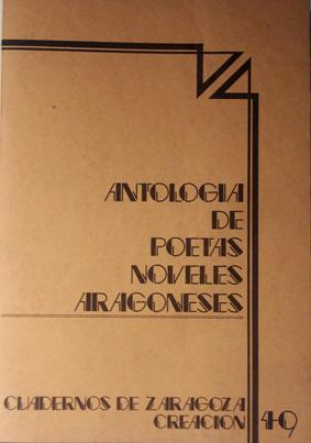 Imagen del vendedor de Antologia de poetas noveles aragoneses. a la venta por Laila Books