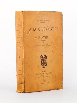 Seller image for Aux croyants et aux athes for sale by Librairie du Cardinal