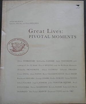 Seller image for Great Lives: Pivotal Moments for sale by Chapter 1