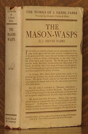 Imagen del vendedor de THE MASON-WASPS a la venta por Andre Strong Bookseller