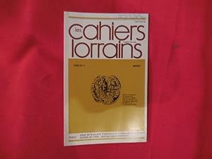 Image du vendeur pour LES CAHIERS LORRAINS ? 1992 N 1 Mars, pagination 1  104. mis en vente par alphabets