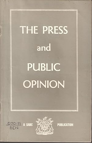 Seller image for The Press and Public Opinion for sale by Snookerybooks