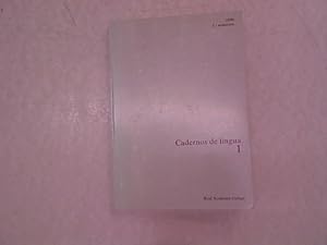 Seller image for Cadernos de lingua. 1. Semestre 1990. Costa Riveiro, Nota sobre o vocabulario inedito galego-castean de X. M. Pintos. for sale by Antiquariat Bookfarm