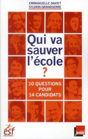 qui va sauver l'école ? 10 questions pour 14 candidats