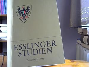 Esslinger Studien: Zeitschrift 24. 1985.