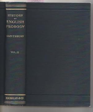 History Of English Prosody, From The Twelfth Century To The Present Day, Volume Iii