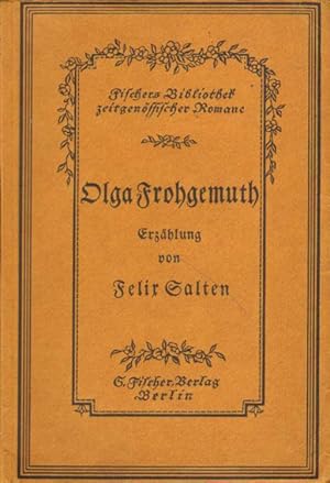 Bild des Verkufers fr Olga Frohgemuth. zum Verkauf von Versandantiquariat Boller