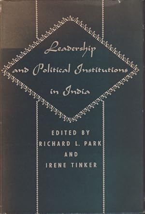 Imagen del vendedor de Leadership and Political Institutions in India. a la venta por Asia Bookroom ANZAAB/ILAB