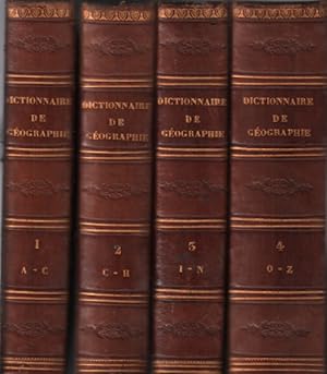 Dictionnaire general de geographie universelle ancienne et moderne historique politique litterair...