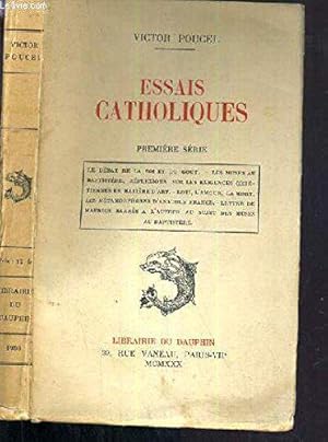 Seller image for Essais catholiques premire serie for sale by JLG_livres anciens et modernes