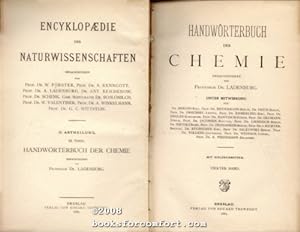 Handworterbuch Der Chemie, Band IV