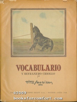 Vocabulario Y Refranero Criollo Con Textos & Dibujos Originales