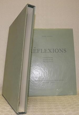 Image du vendeur pour Rflexions. Concevoir, exprimer, percevoir. Illustrations de Georges Froidevaux, Edouard Baillod, Claude Loewer. mis en vente par Bouquinerie du Varis