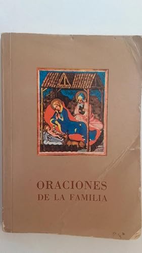 Seller image for Oraciones de la familia for sale by Librera Ofisierra
