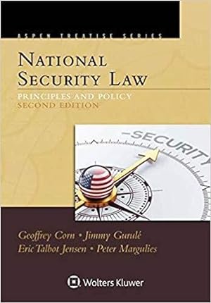 Seller image for National Security Law: Principles and Policy for sale by BarristerBooks