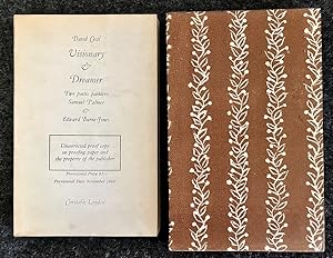 Seller image for Visionary & Dreamer. Two poetic painters : Samuel Palmer & Edward Burne-Jones. By David Cecil. for sale by Adam Mills Rare Books