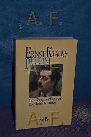 Bild des Verkufers fr Puccini : Beschreibung eines Welterfolges Piper , Bd. 534 zum Verkauf von Antiquarische Fundgrube e.U.