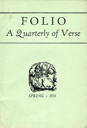 Folio: A Quarterly of Verse #7.1 (Spring 1951)