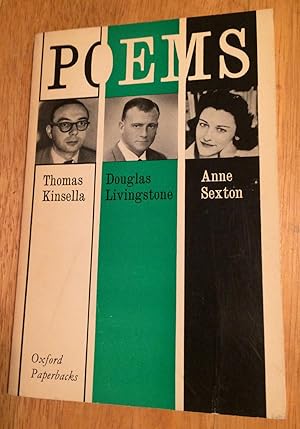 Seller image for Poems: Thomas Kinsella, Douglas Livingstone, Anne Sexton for sale by Lucky Panther Books