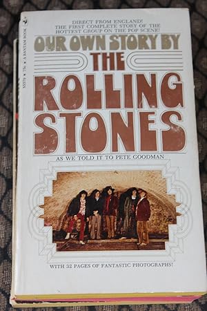 Imagen del vendedor de Our Own Story (Rolling Stones) a la venta por Wagon Tongue Books