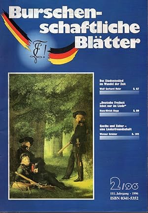 Burschenschaftliche Blätter 111.Jahrgang 1968 Heft 2