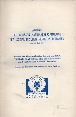 Imagen del vendedor de Tagung der Groen Nationalversammlung der Sozialistischen Republik a la venta por Clivia Mueller